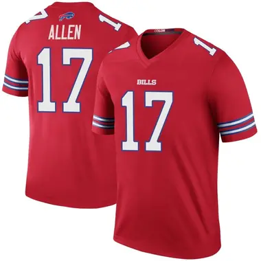 Buffalo Bills Josh Allen Jersey Print Team Color / Large - 27x39 | Sporticulture